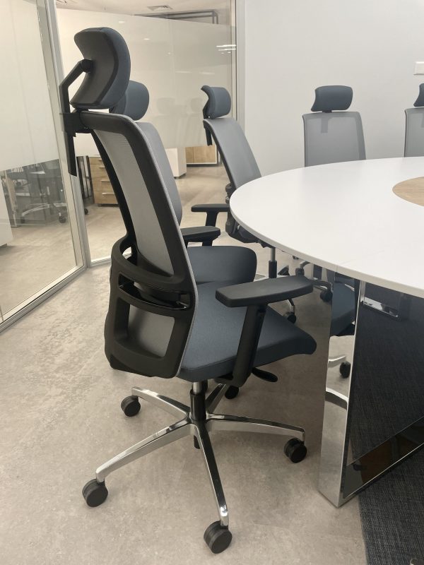 Omnia 01 PT office chair- grey - Image 5