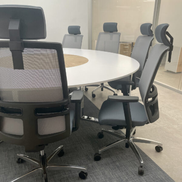 Omnia 01 PT office chair- grey - Image 2