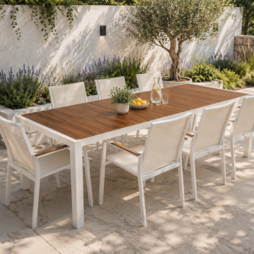 Grawford Table & 8 Douglas armchairs