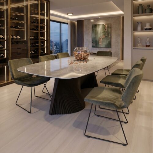 Orbit Table & Meg Chairs